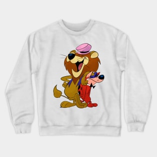 Lippy the lion and Hardy Har Har Crewneck Sweatshirt